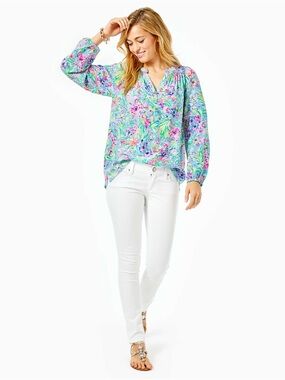Lilly Pulitzer Worth Skinny Mini jeans size 4
